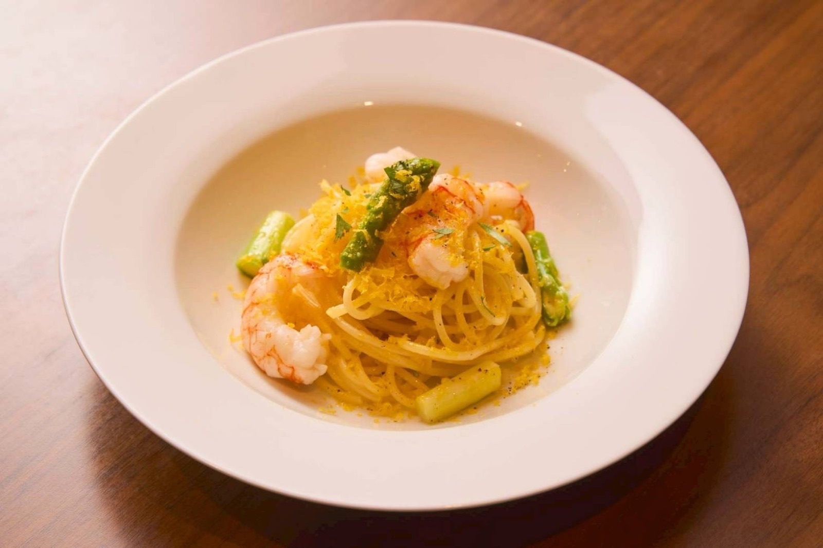 海老のパスタ